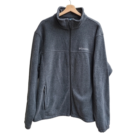 Columbia Fleece with Full Zip and Pockets, Size XL - Picture 1 of 10